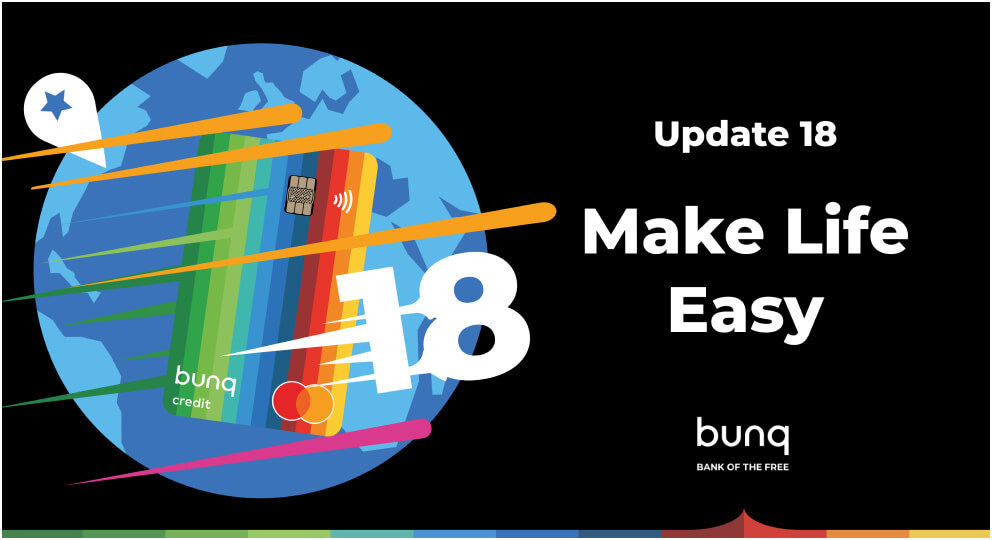 Image: bunq announces Update 18