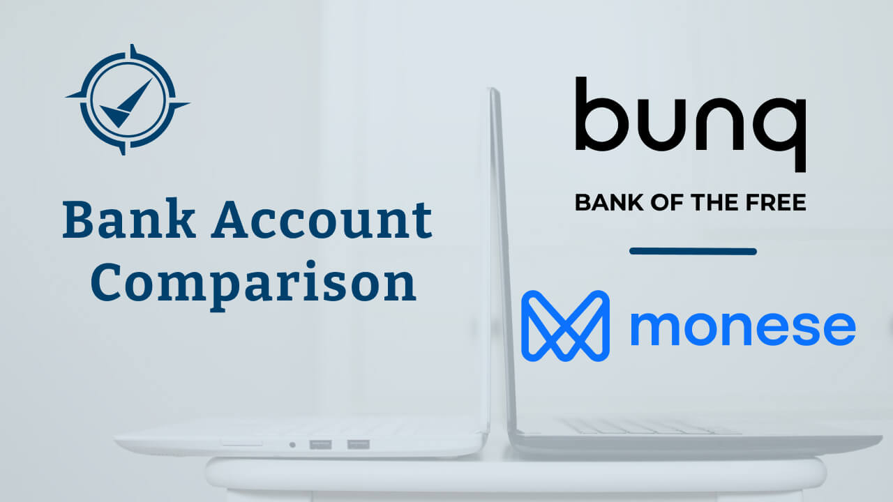 Monese Classic vs bunq Easy Bank Pro - in-depth comparison of banks at Fintech Compass.