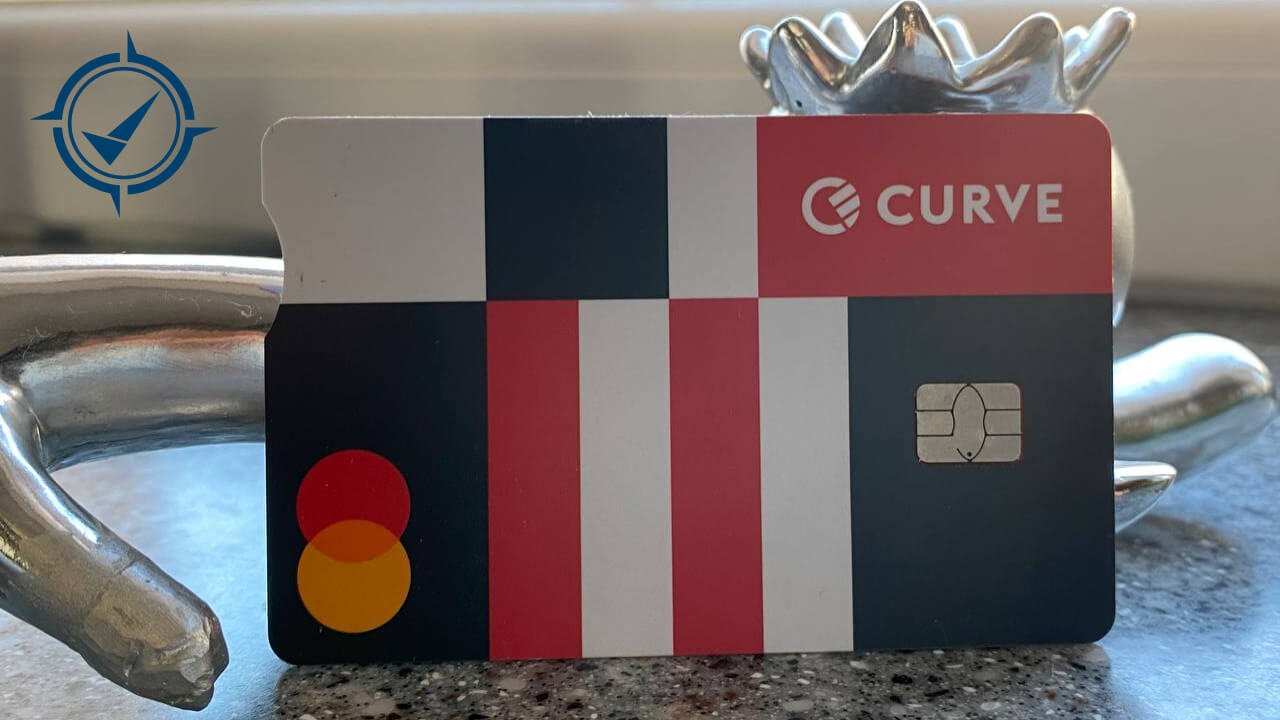 Stylish Fintech Compass Curve card ready for testing