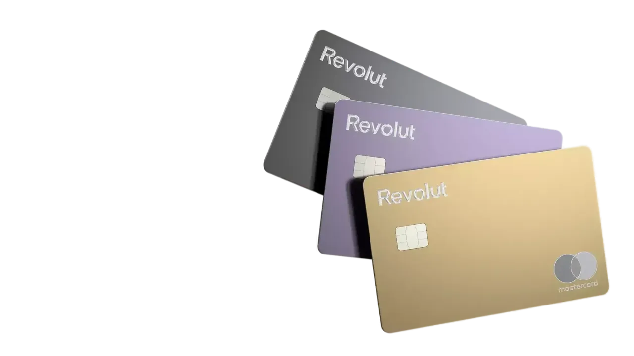 Revolut has a shiny Metal bank card.